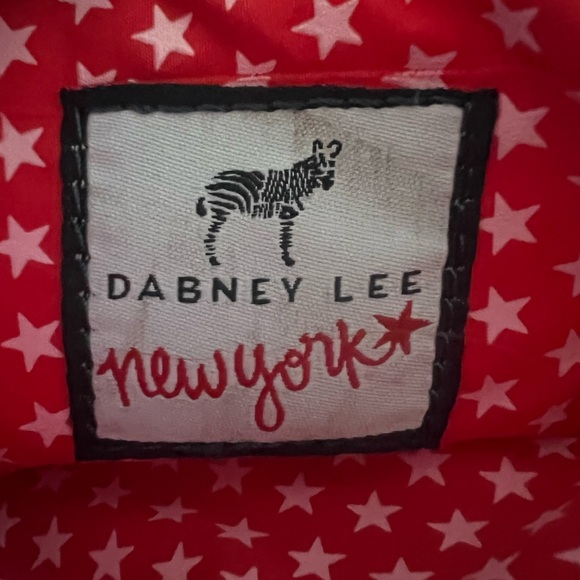 Brand new Dabney Lee New York pink clutch with pineapples and pineapple dangle. - Picture 7 of 8